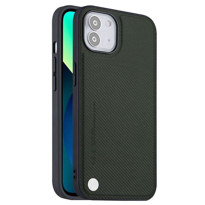 X-LEVEL for iPhone 12 6.1 inch/12 Pro 6.1 inch Kevlar II Series Carbon Fiber Texture Back Cover Fingerprint-Free PU Leather Coated TPU Phone Case