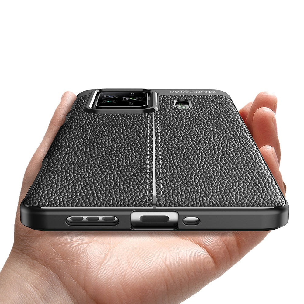 Litchi Texture Phone Cover for Xiaomi Black Shark 5/5 Pro, Drop-proof Protection Slim Cellphone Case