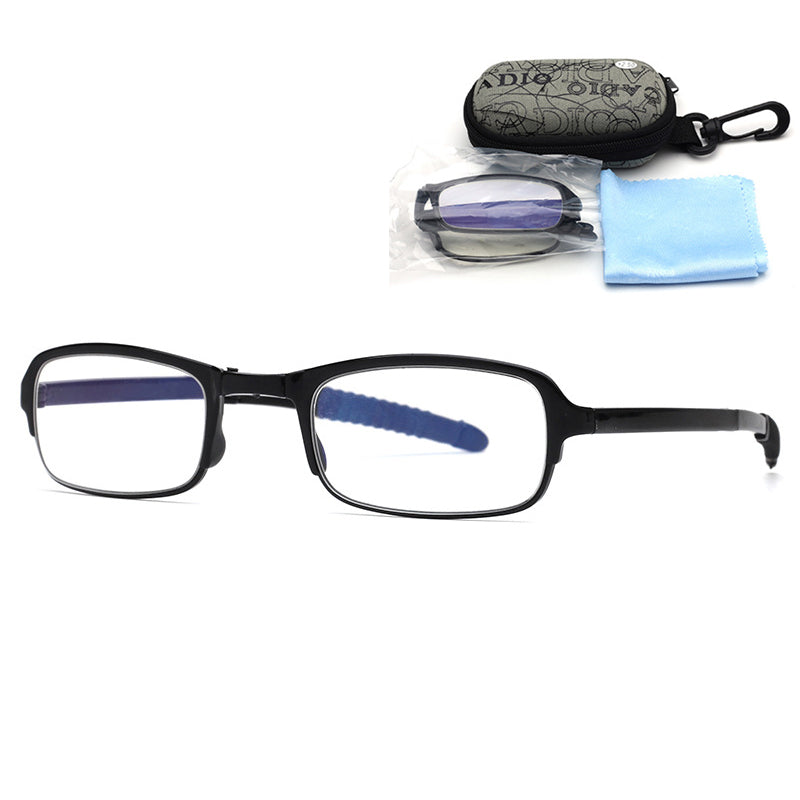 Folding Frame AC Resin Lens Glasses Ultralight Presbyopic Eyeglasses