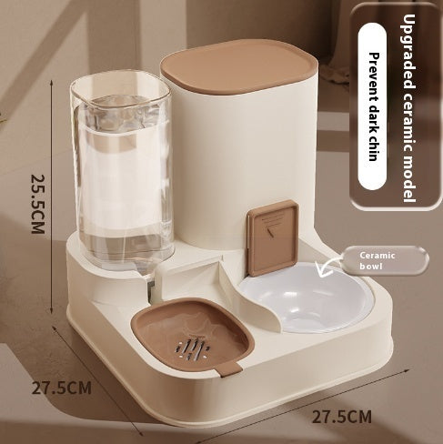 High-Capacity Household Pet Automatic Feeder