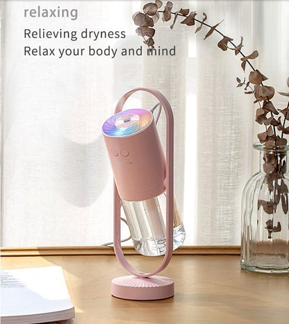 Magic Shadow USB Air Humidifier with Projection Night Lights & Ultrasonic Mist