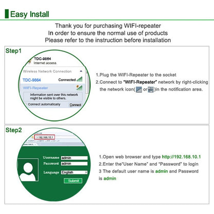 WiFi Repeater & Signal Amplifier – Boost Your Wireless Coverage