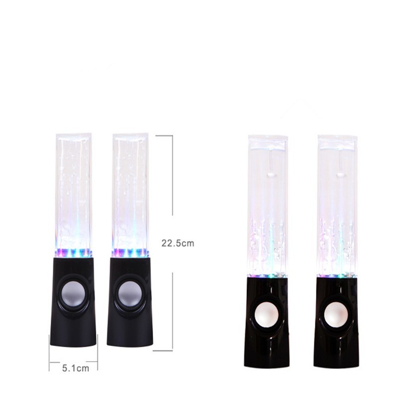 Wireless Dancing Water Speaker - LED Light Fountain, Home Party Speaker