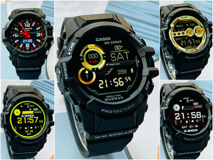 CASIO GSHOCK WITH 32GB BUILT IN MEMORY