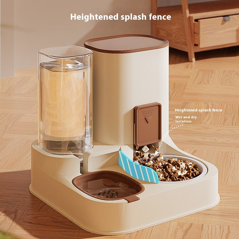 High-Capacity Household Pet Automatic Feeder