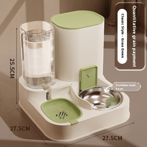 High-Capacity Household Pet Automatic Feeder