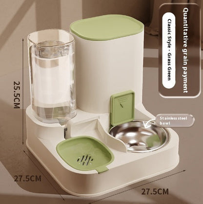 High-Capacity Household Pet Automatic Feeder