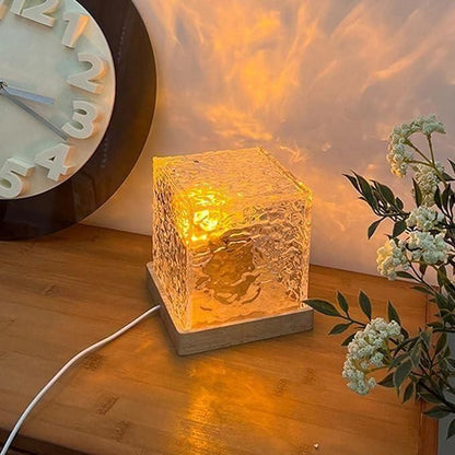 UrbanGooods: Rotating Water Ripple Night Light Aura Lamp