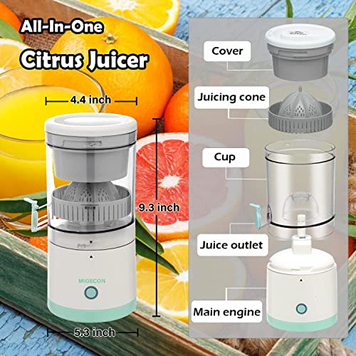 Wireless Portable Juicer Blender electric citrus fruit juicerUSB Charging Electric fruit juicer