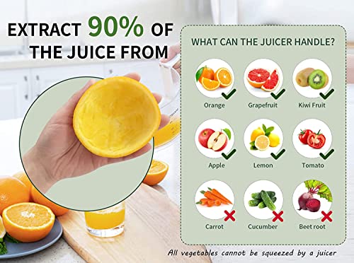 Wireless Portable Juicer Blender electric citrus fruit juicerUSB Charging Electric fruit juicer