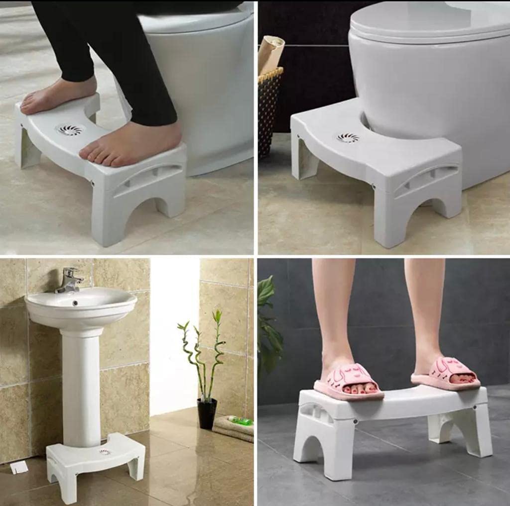 UrbanGooods: Plastic Foldable Anti-Constipation Potty Training Stool with Air Freshener Slot