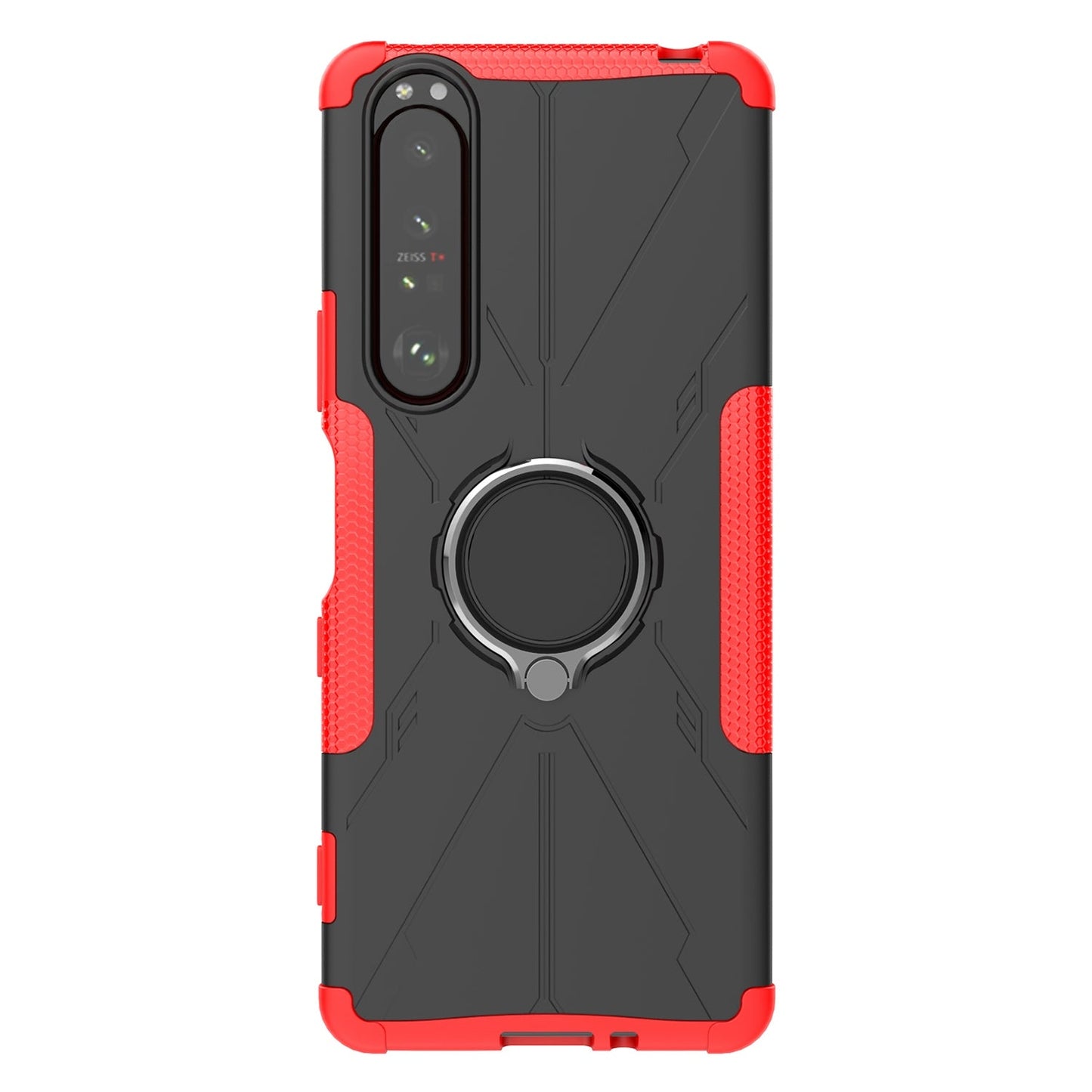 Shockproof Case for Sony Xperia 1 III 5G Anti-Drop Phone Case Hard PC Soft TPU Phone Protector with Kickstand