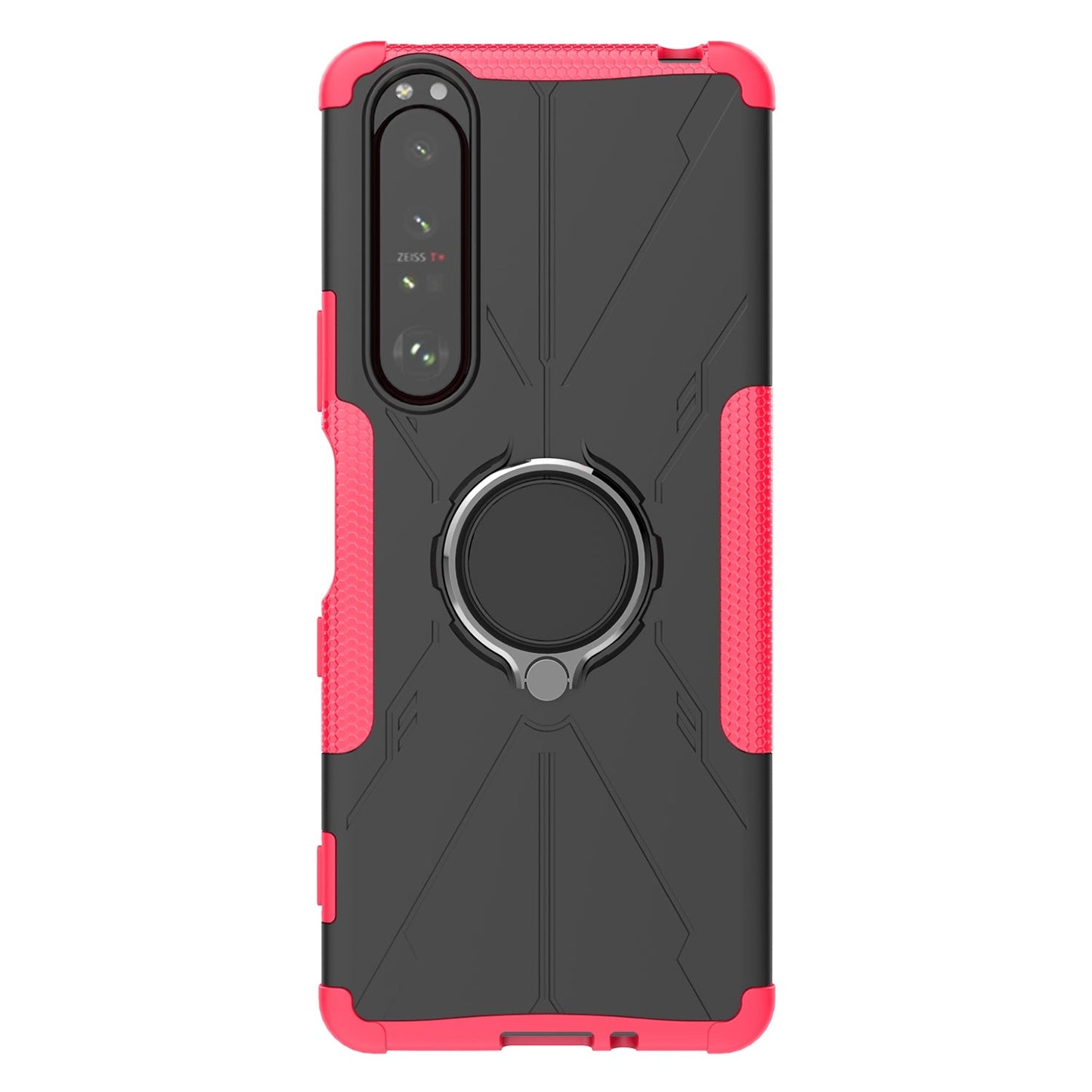 Shockproof Case for Sony Xperia 1 III 5G Anti-Drop Phone Case Hard PC Soft TPU Phone Protector with Kickstand