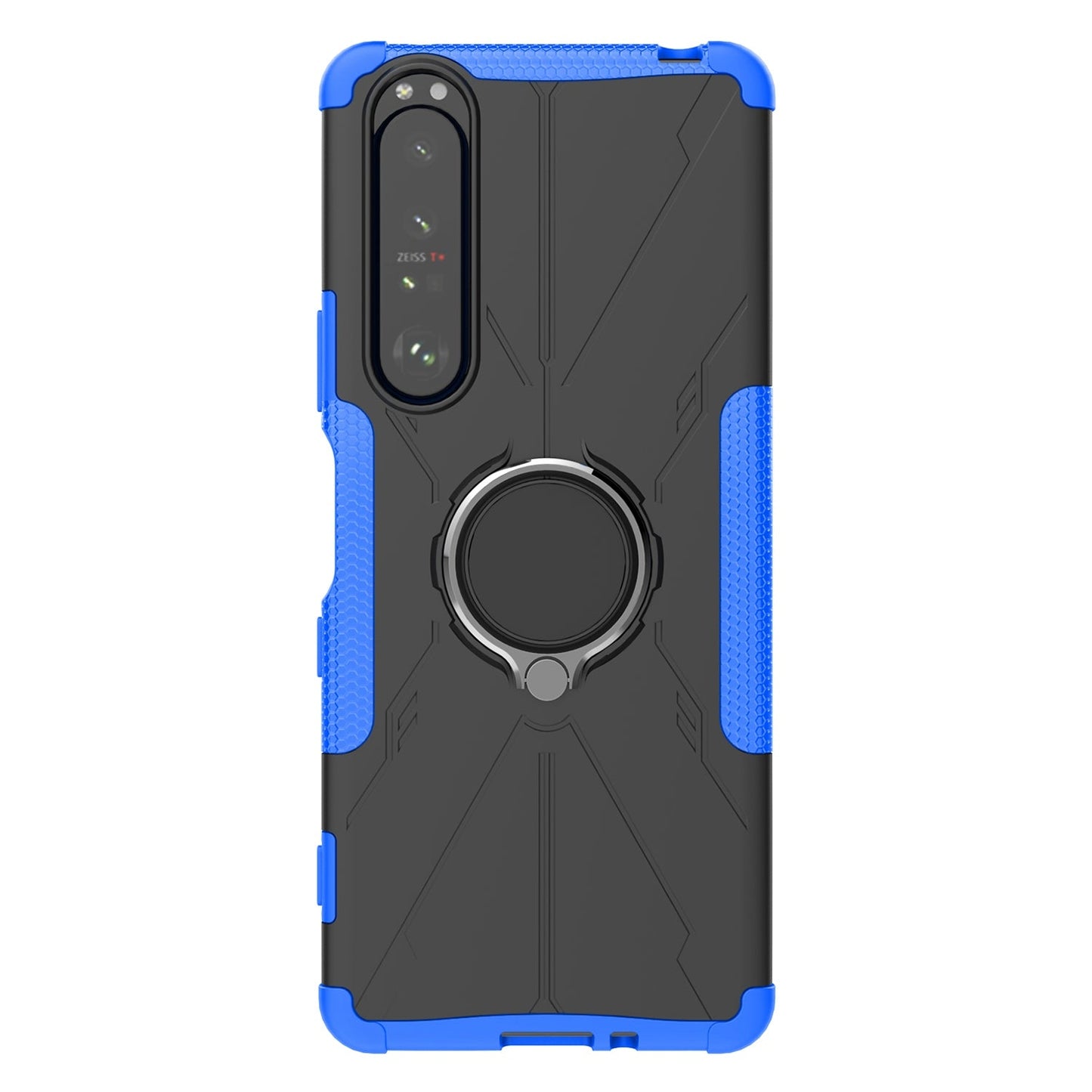 Shockproof Case for Sony Xperia 1 III 5G Anti-Drop Phone Case Hard PC Soft TPU Phone Protector with Kickstand