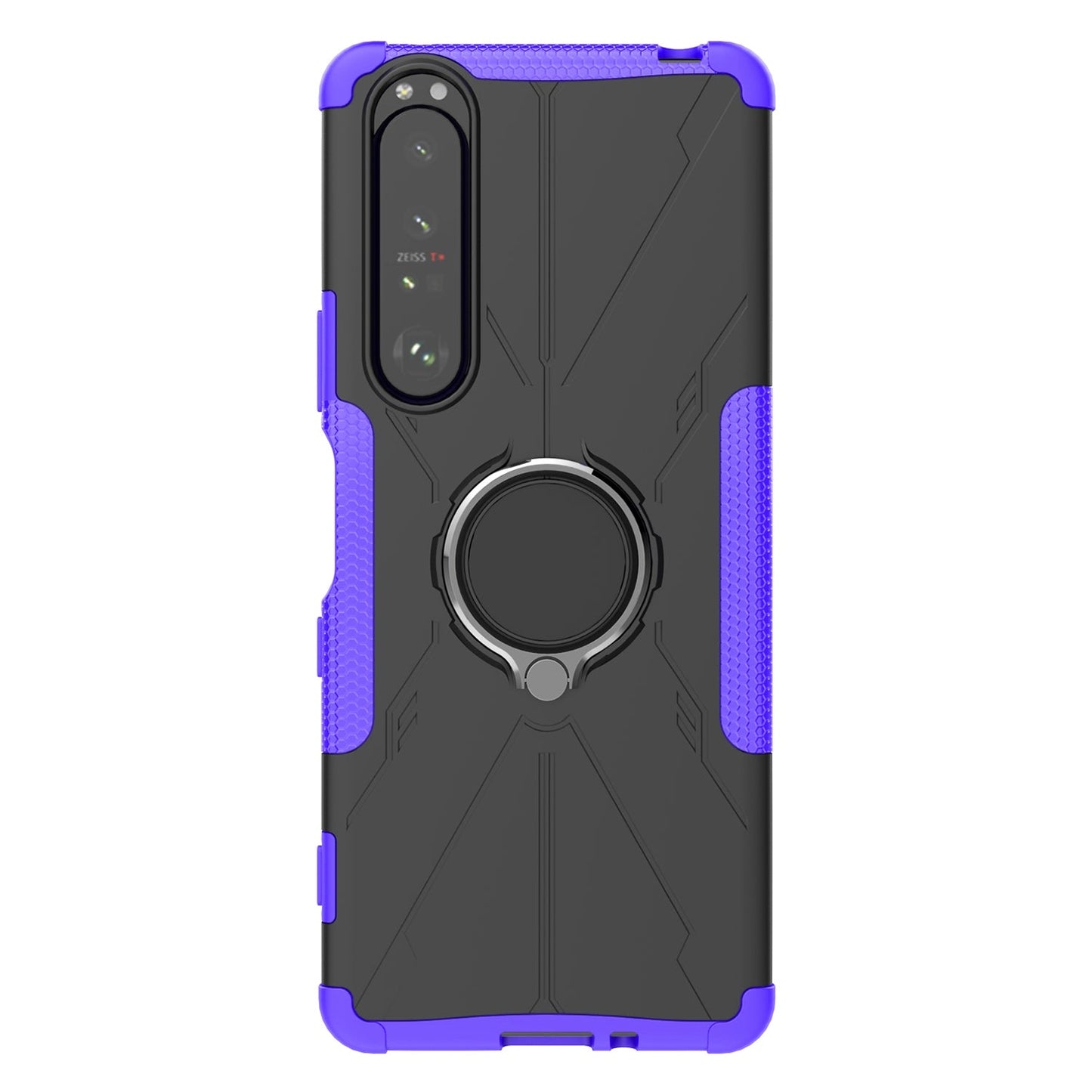 Shockproof Case for Sony Xperia 1 III 5G Anti-Drop Phone Case Hard PC Soft TPU Phone Protector with Kickstand