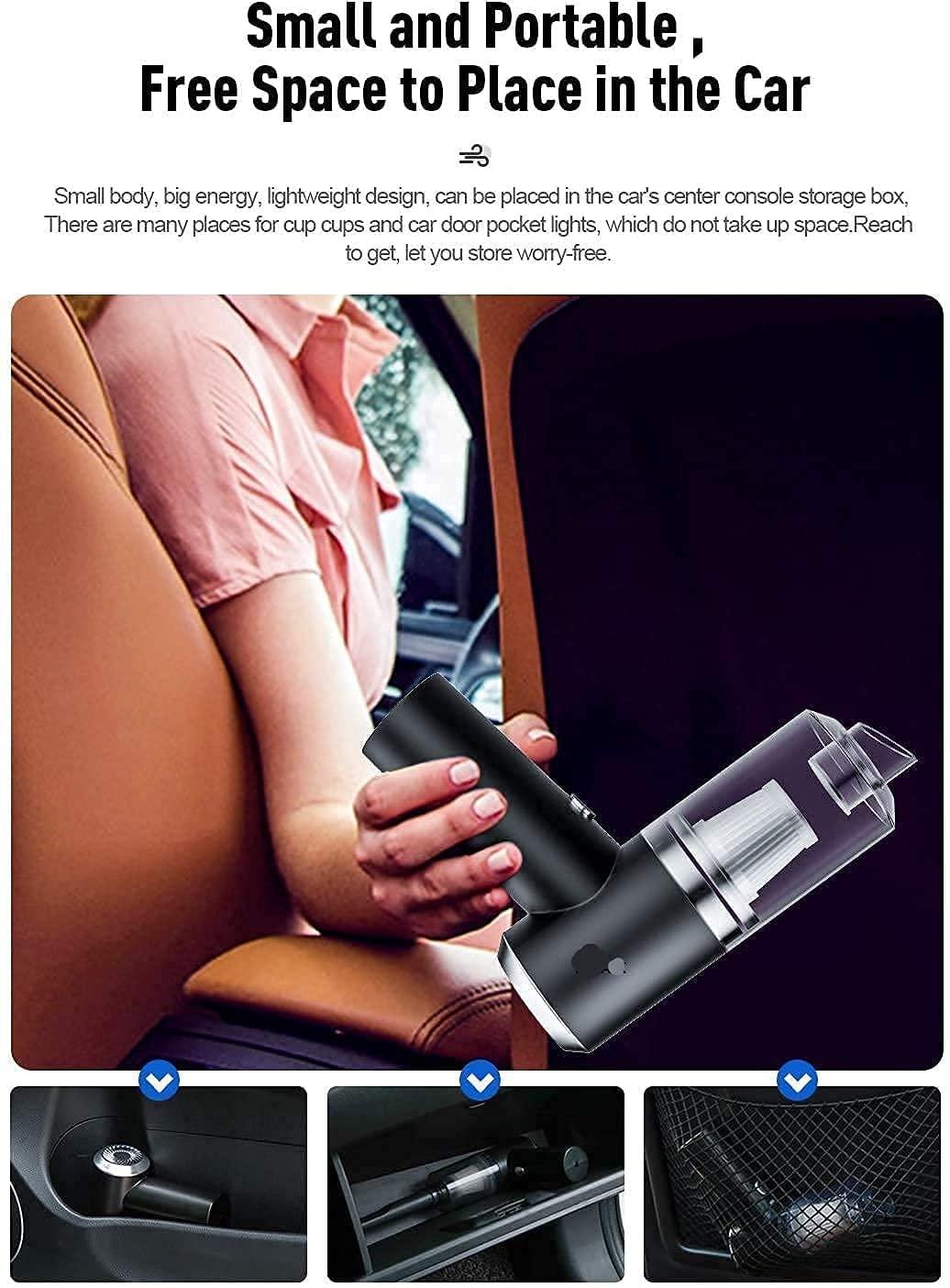 UrbanGooods: 3IN1 Portable Car Vacuum Cleaner with Blower