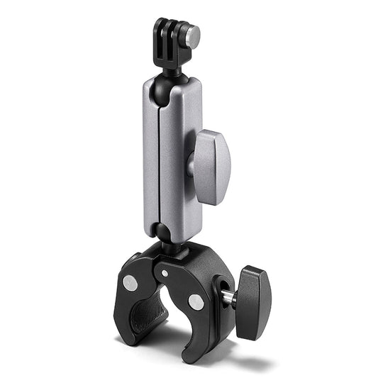 Motorcycle Handlebar Bike Mount Clamp Clip Aluminum Alloy Nylon Camera Holder for GoPro Hero 10 9 / Insta360  /