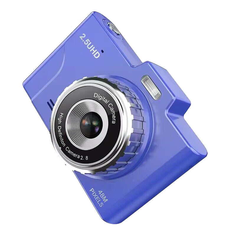 HD Pixel CCD Retro Student Camera 2.8-inch LCD Display Portable Digital Camera Support TF Card