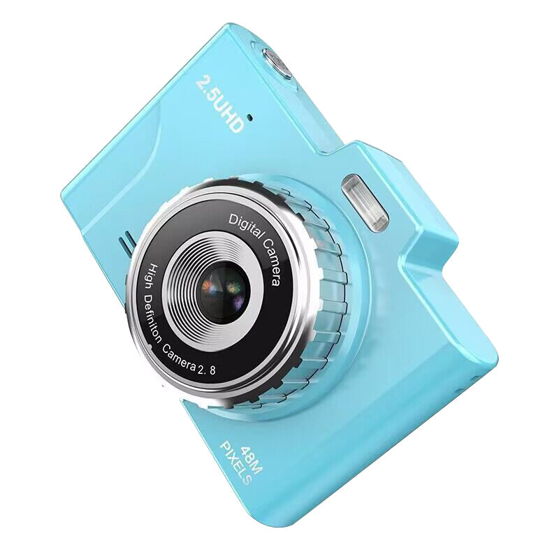 HD Pixel CCD Retro Student Camera 2.8-inch LCD Display Portable Digital Camera Support TF Card