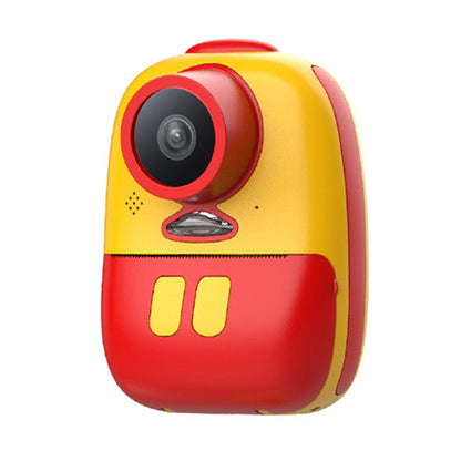 D10 2-inch Screen Kids ABS Instant Camera Dual Lens Rechargeable Camera Toy with Print Paper