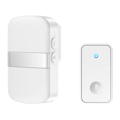 CACAZI FA96 Self-powered Home Wireless Doorbell No Battery Required Ring Chime, 1 Transmitter+1 Receiver