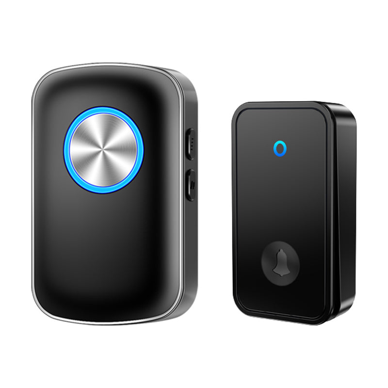 CACAZI FA28 Self-Generating Wireless Doorbell Transmitter + Receiver Smart Doorbell