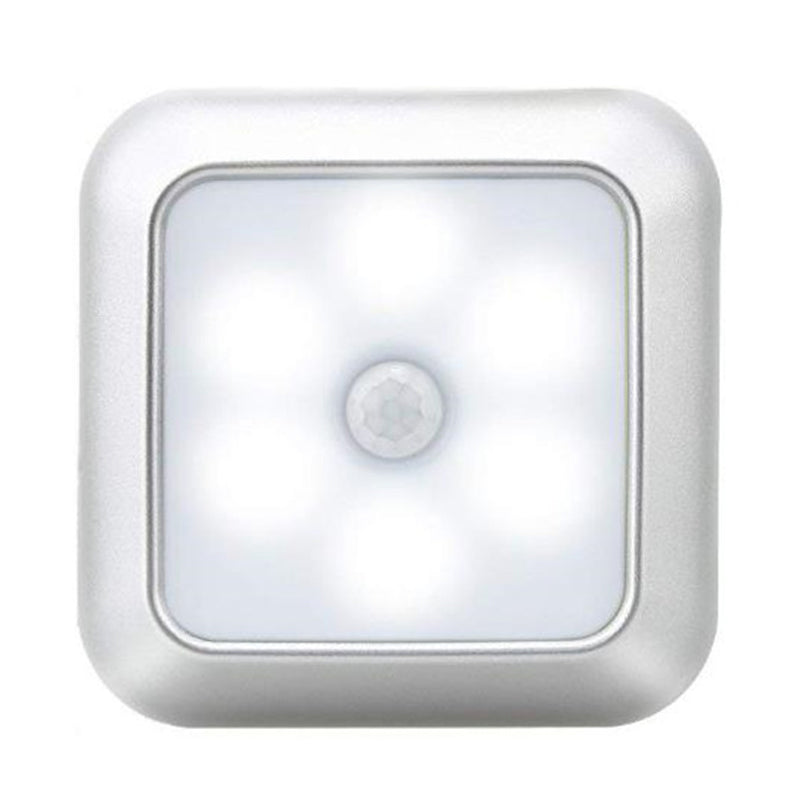 Square Human Infrared Sensor Light Smart Home Wardrobe Aisle Light Control Lamp Creative Night Light