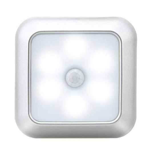 Square Human Infrared Sensor Light Smart Home Wardrobe Aisle Light Control Lamp Creative Night Light