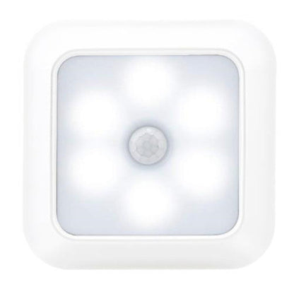 Square Human Infrared Sensor Light Smart Home Wardrobe Aisle Light Control Lamp Creative Night Light