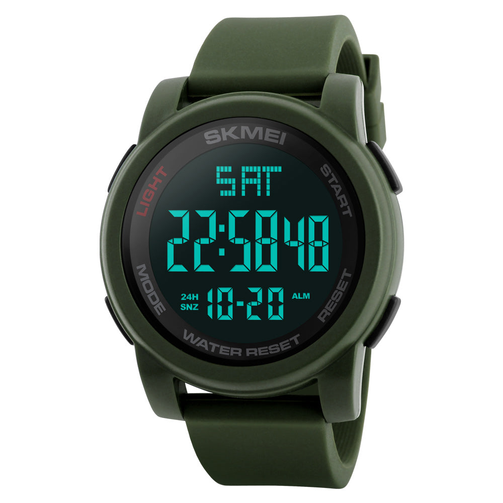 SKMEI 1257 Outdoor Multifunction Electronic Watch 50m Waterproof Sports Watch