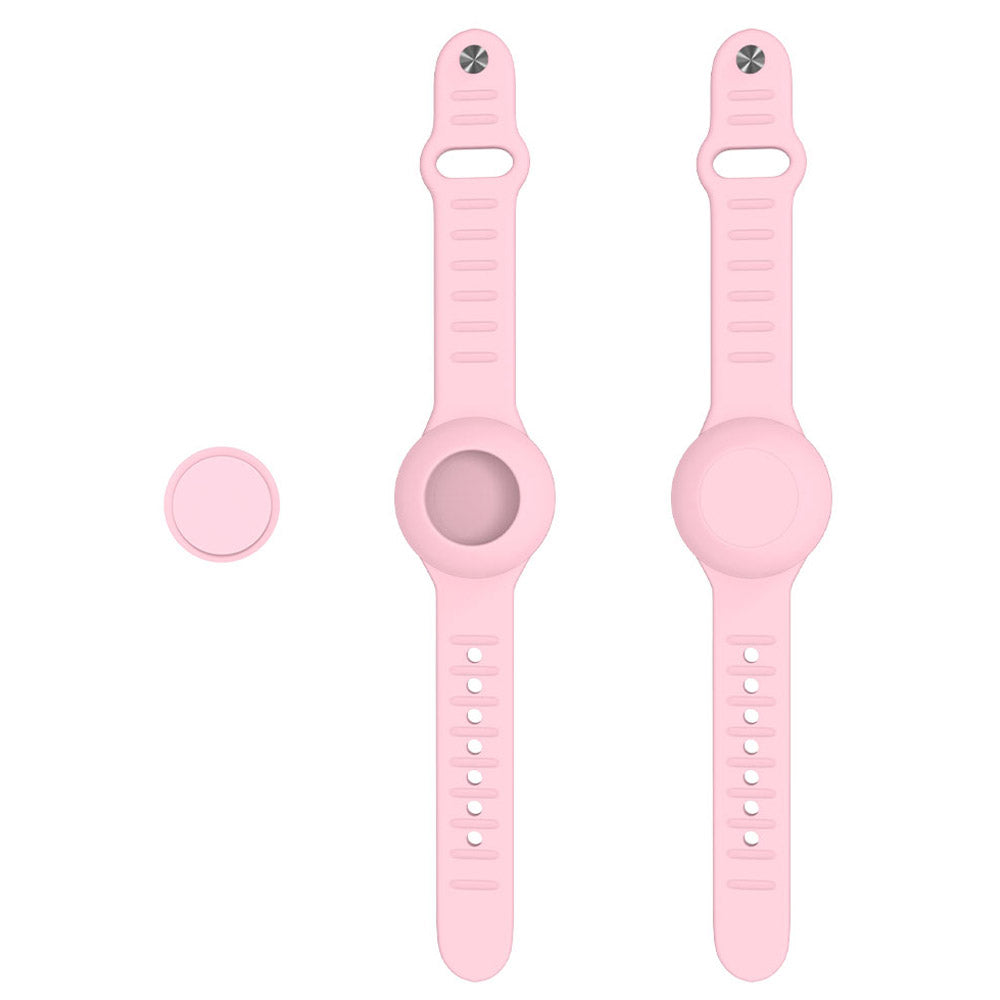 Waterproof Silicone Case for Apple AirTag Tracker Bracelet for Kids Bluetooth Finder Wristband Full Case Cover