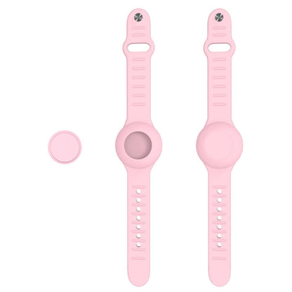 Waterproof Silicone Case for Apple AirTag Tracker Bracelet for Kids Bluetooth Finder Wristband Full Case Cover