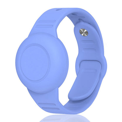 Waterproof Silicone Case for Apple AirTag Tracker Bracelet for Kids Bluetooth Finder Wristband Full Case Cover