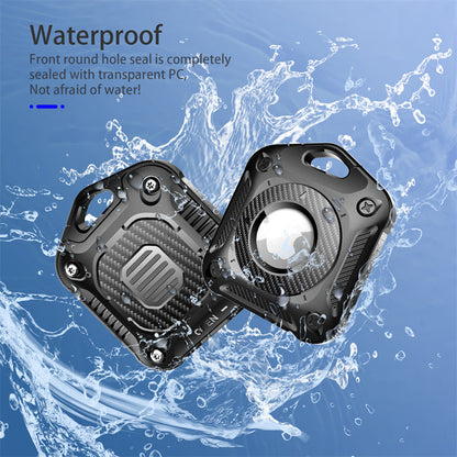 TPU + PC Case for AirTag Tracker, Anti-drop IP67 Waterproof Locator Protective Cover