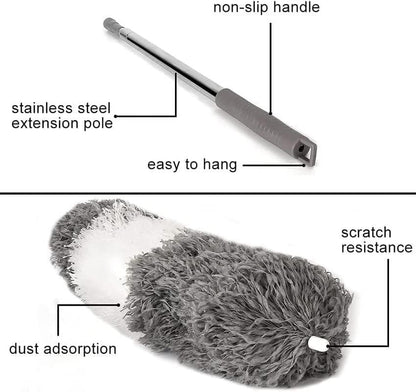 BENDABLE & EXTENDABLE FAN CEILING DUSTER