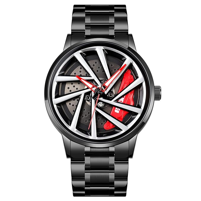 SKMEI Men's  Wheels Rolling Spinning Gyro Watch