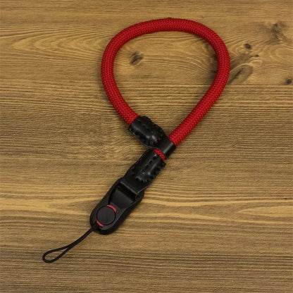 Portable DSLR Camera Hand Strap Quick Release Buckle Nylon Camera Wrist Strap