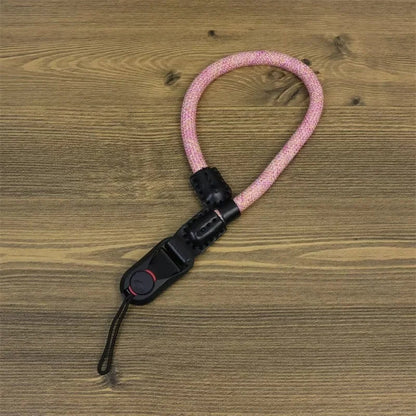 Portable DSLR Camera Hand Strap Quick Release Buckle Nylon Camera Wrist Strap