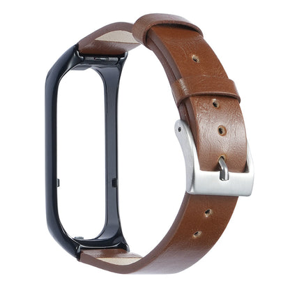 For Samsung Galaxy Watch Fit 2 SM-R220 Watch Band with Case Genuine Cow Leather Strap Protective Cover