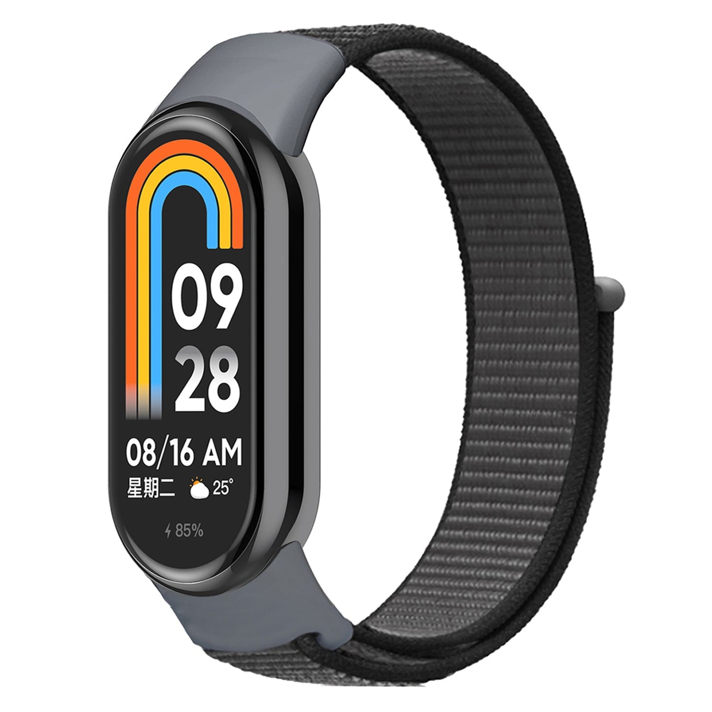 For Xiaomi Smart Band 8 Soft Nylon Watch Band Adjustable Sport Wrist Strap