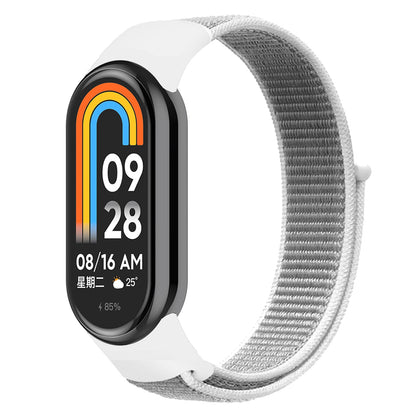 For Xiaomi Smart Band 8 Soft Nylon Watch Band Adjustable Sport Wrist Strap