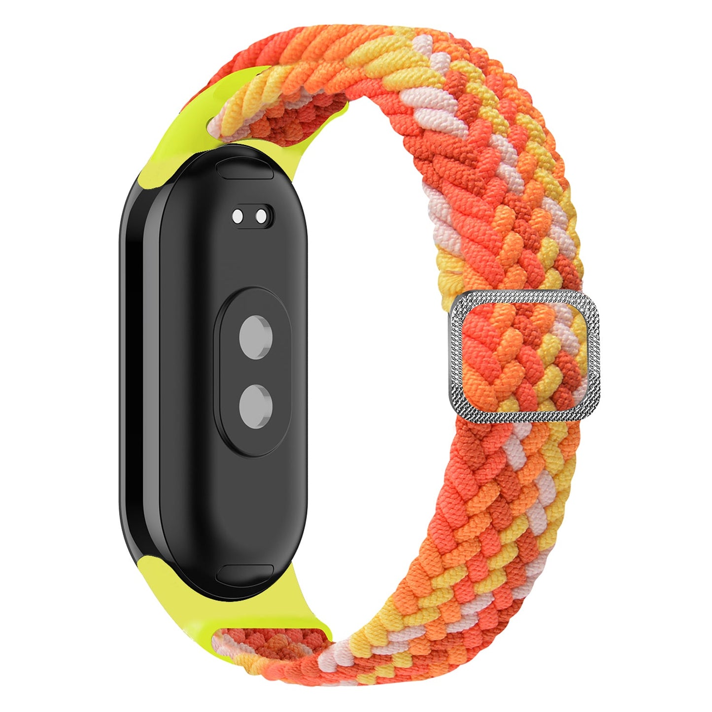 For Xiaomi Smart Band 8 Stretchy Nylon Watch Band Adjustable Braided Sport Strap