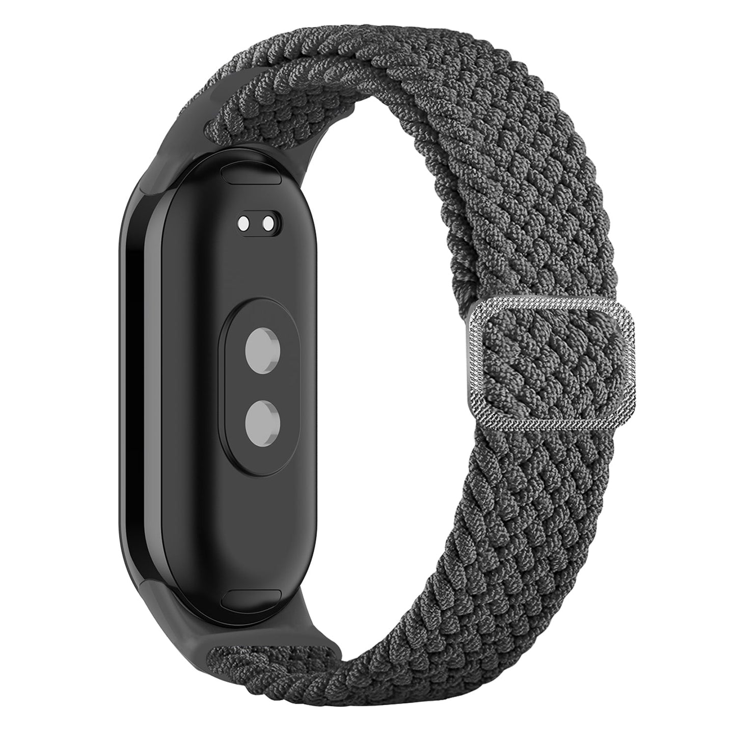 For Xiaomi Smart Band 8 Stretchy Nylon Watch Band Adjustable Braided Sport Strap