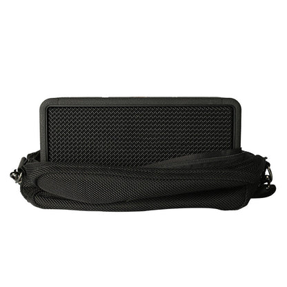 For Marshall Middleton Bluetooth Speaker Carrying Bag Mesh Cloth Pouch with Short Strap and Shoulder Strap