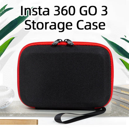 Carrying Case for Insta360 GO 3 Storage Bag Ant Cloth+EVA Mini Protective Case