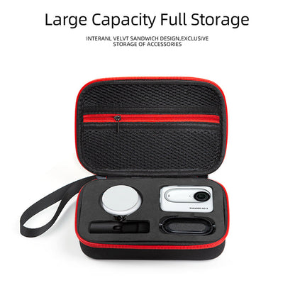 Carrying Case for Insta360 GO 3 Storage Bag Ant Cloth+EVA Mini Protective Case