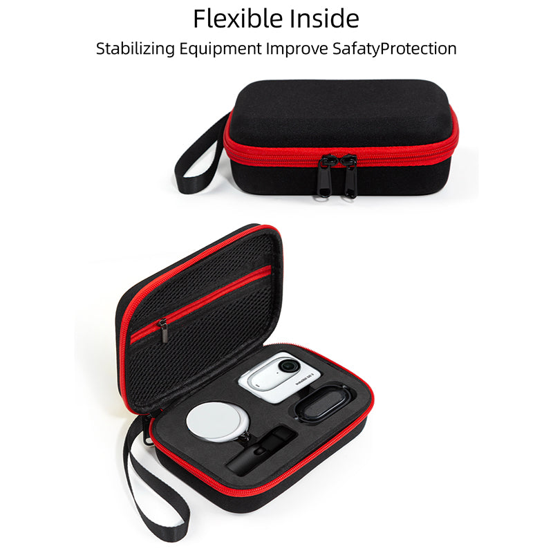 Carrying Case for Insta360 GO 3 Storage Bag Ant Cloth+EVA Mini Protective Case