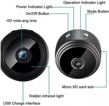 AB SmartEye Mini Wireless WiFi Security Camera