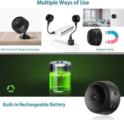 AB SmartEye Mini Wireless WiFi Security Camera