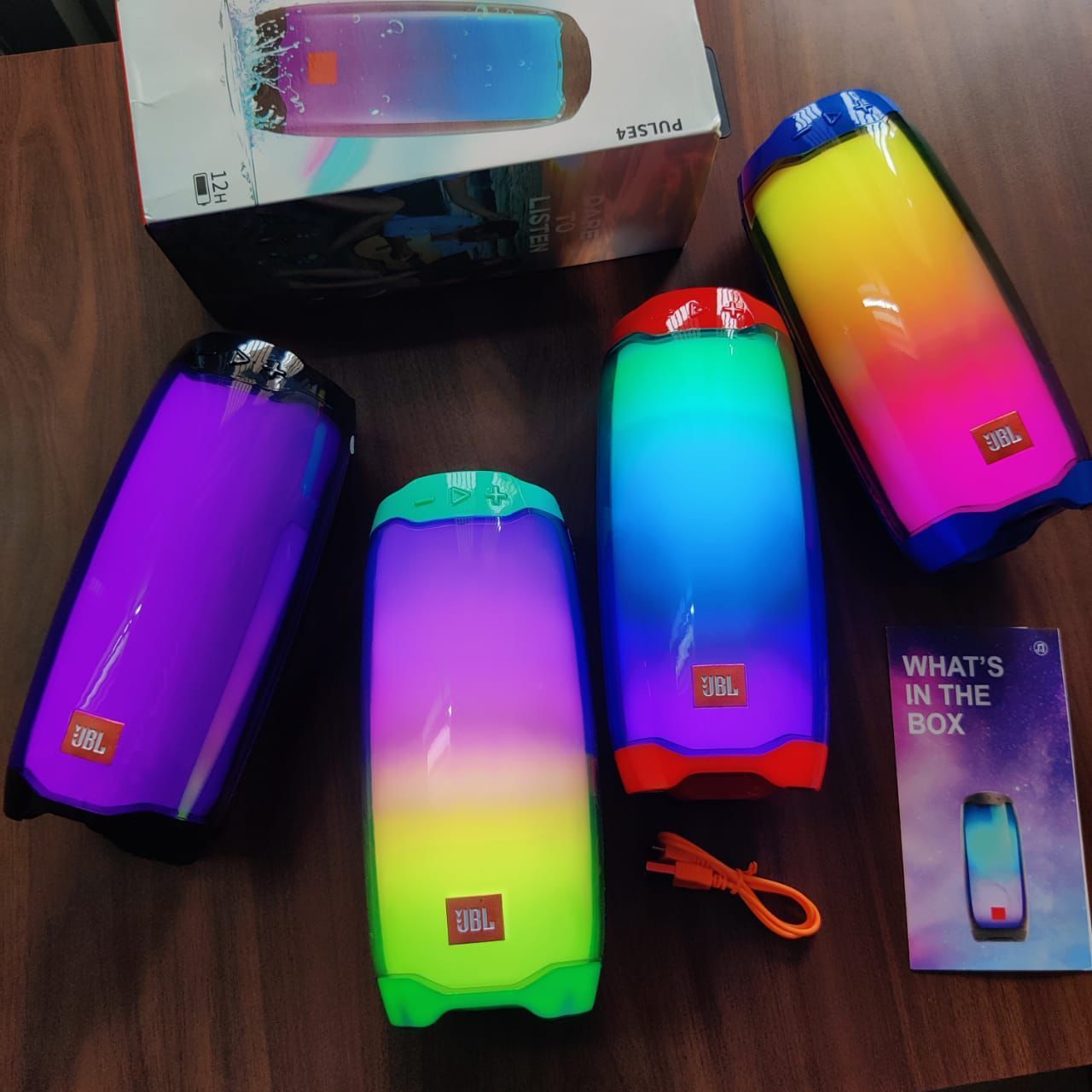 PULSE 4 HIGH QUALITY FLASHLIGHT SPEAKERS